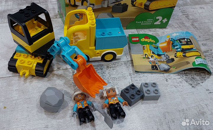 Lego duplo стройка 10931