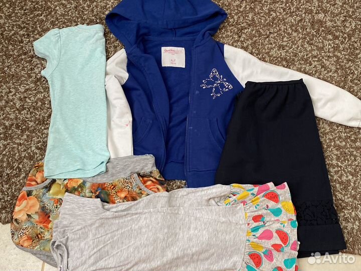 Вещи на девочку 6 -7 лет
