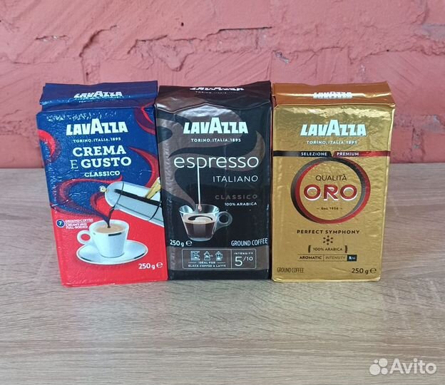 Кофе молотый Lavazza ORO 250 гр