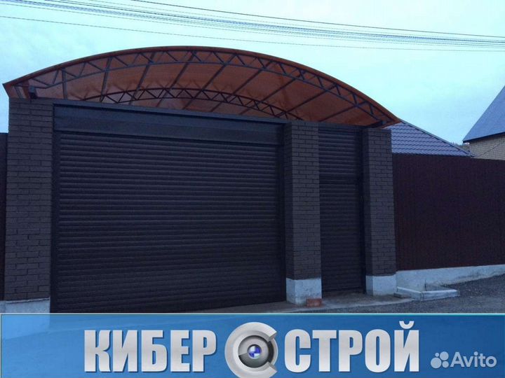 Рольставни на гараж автоматические