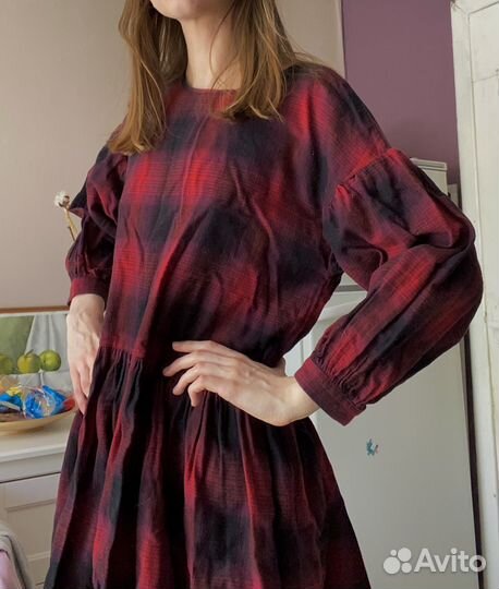 Платье в клетку