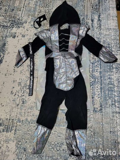 Костюм карнавальный Ниндзя змей, 128 р-р, 8-9 лет