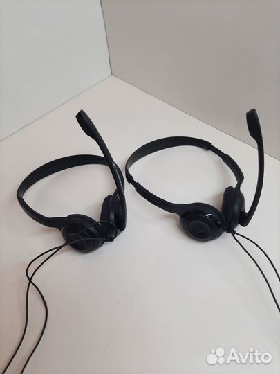 Компьютерная гарнитура наушники Sennheiser с микро