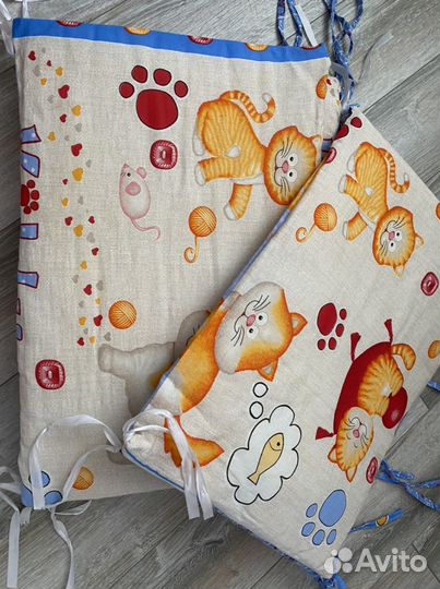 Бортики в кроватку