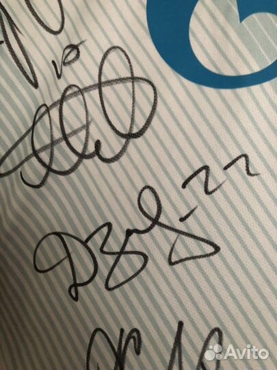 Футболка Зенита с росписями