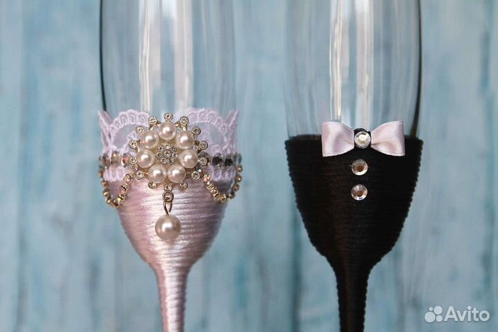 Свадебные бокалы