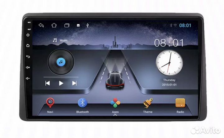 Магнитола Android 2/32 Renault Duster Arkana