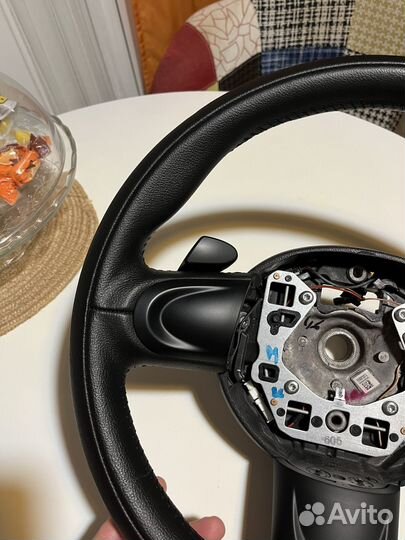 Руль mini cooper r56 с лепестками