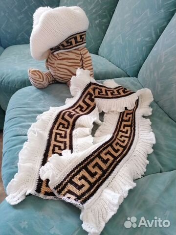 Комплект (берет + шарф) новый