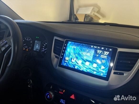 Магнитола TS7 на Hyundai Tucson