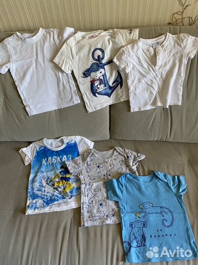 Пакет детских вещей 80-86