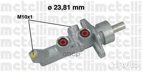 05-0647, главный тормозной цилиндр metelli итал