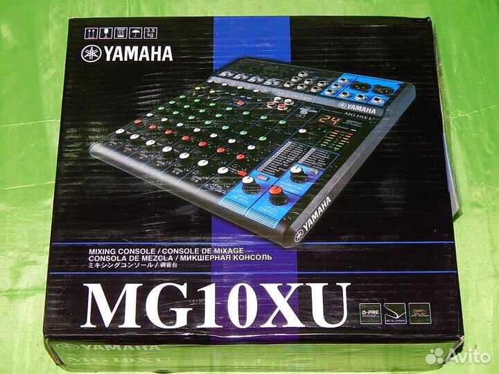 Yamaha MG10XU микшер с туровым кейсом, 2 комплекта