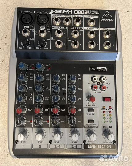 Микшерный пульт behringer Q802 USB