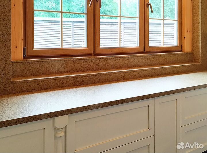 Подоконник с установкой