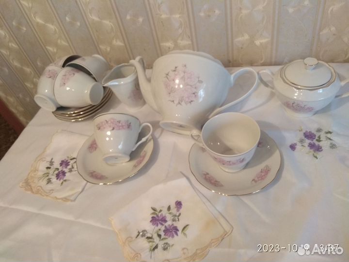 Чайный сервиз новый польский