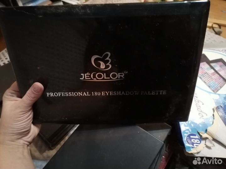 Палетка теней 168 тонов