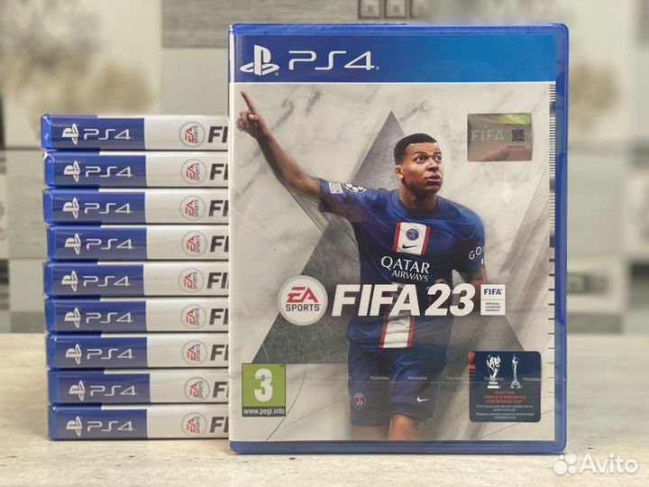 Опт 10 Штук FIFA 23 PS4 (Русская Озвучка) Новая