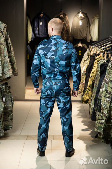 Костюм камуфляжный уставной фсин, синяя кукла