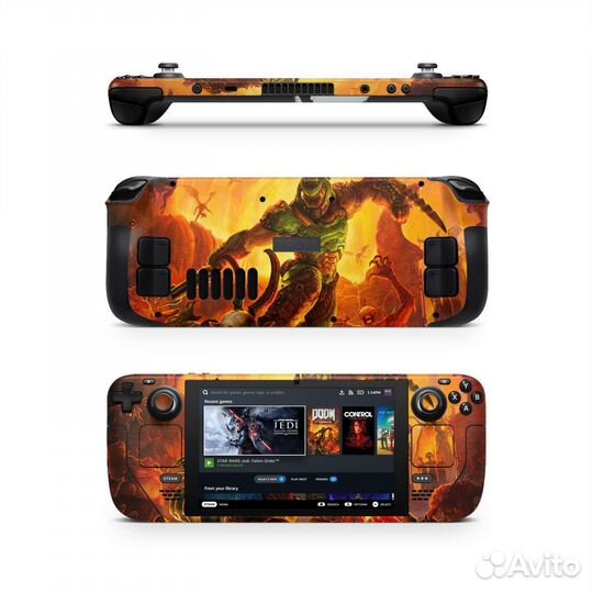 Защитная плёнка на Steam Deck