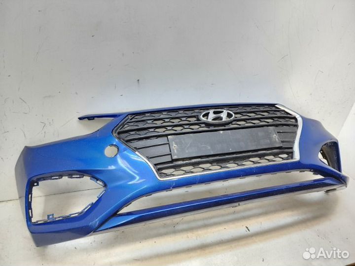 Бампер передний Hyundai Solaris 2 2017-2020