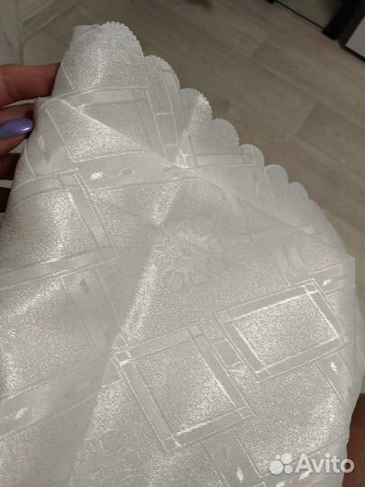 Скатерть белая