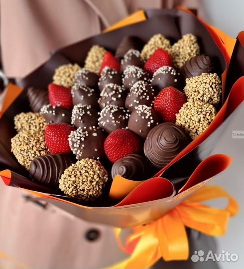 Клубника в шоколадной глазури