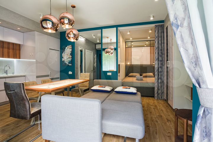 Квартира-студия, 45 м², 4/20 эт.