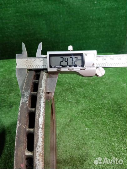 Диск тормозной (комплект) передний Audi A4 8E B6