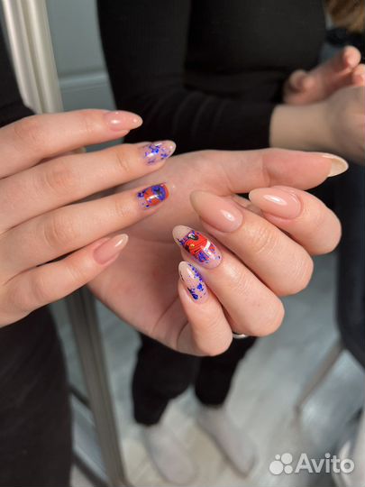 Маникюр с покрытием гель-лаком