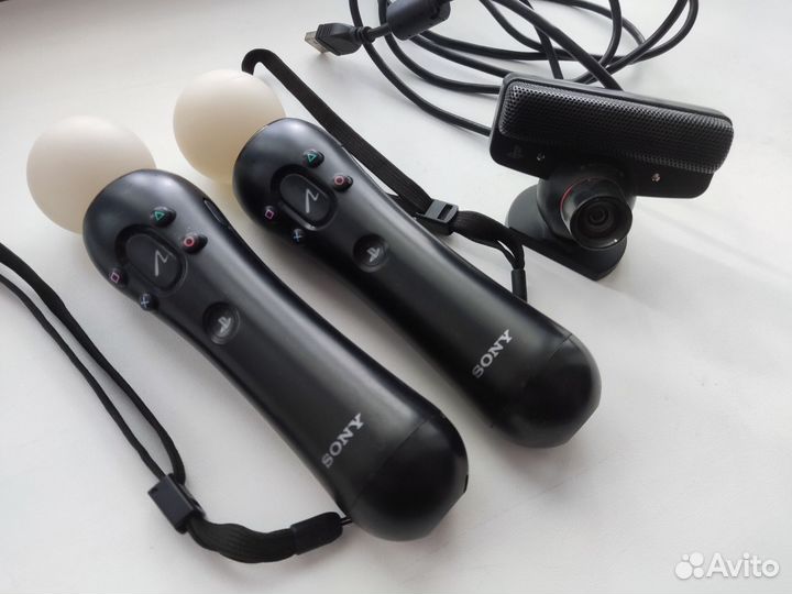 PS Move для ps 3 / ps 4 / ps 5 / ps vr (2 штуки)