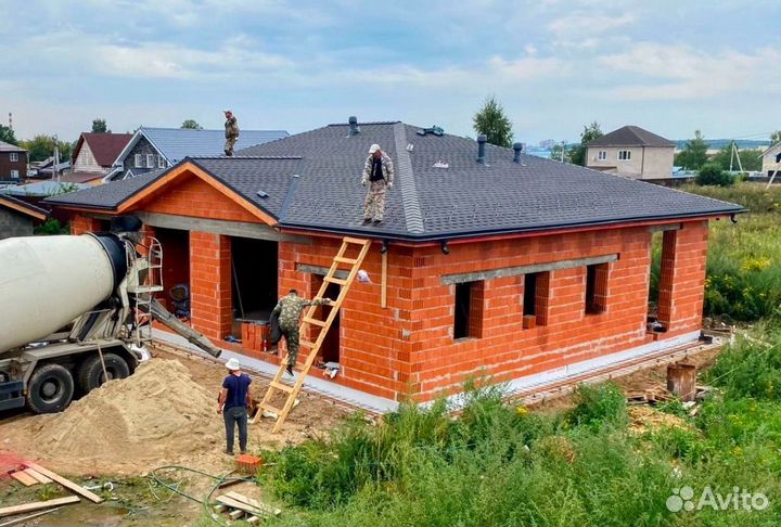 Кровельные работы / Монтаж кровли под ключ