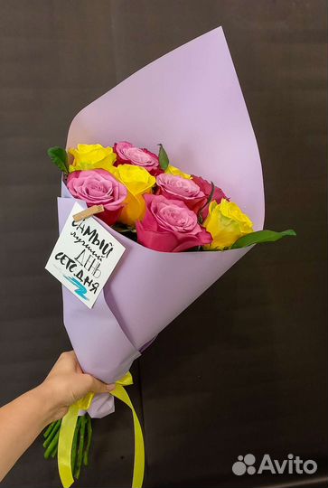 Букеты из роз