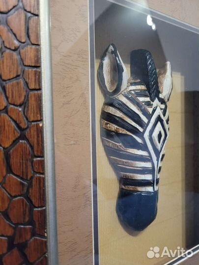 Картина Панно Зебра (Великобритания)