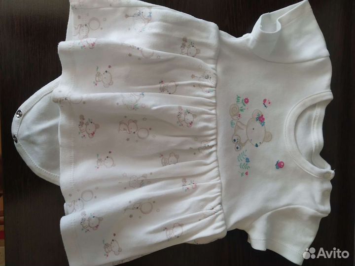 Боди платье