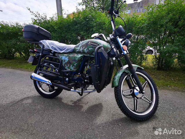 Мопед motoland (мотоленд) альфа RX LUX 11