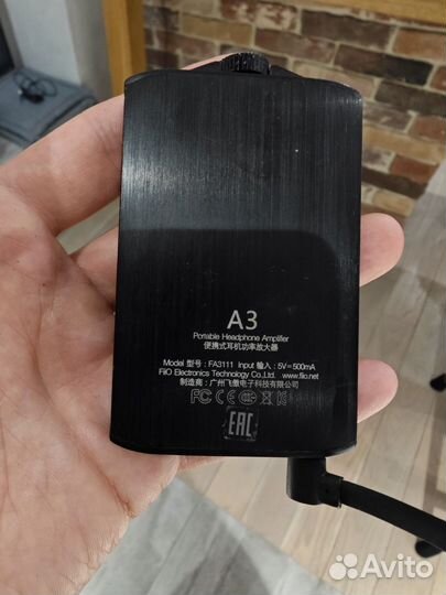Усилитель звука цап fiio A3