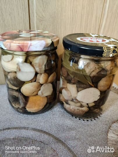 Грибы маринованные и солёные