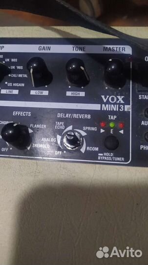Комбо усилитель vox 3 mini+гитара Jam Mate JM300S