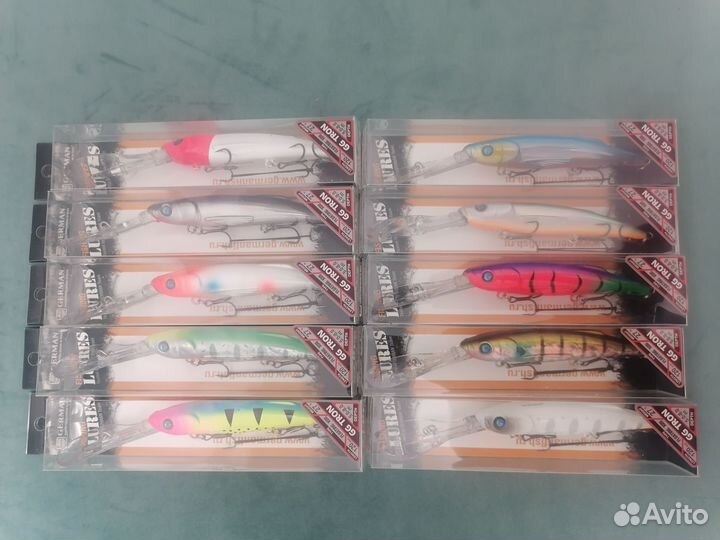 Воблеры для троллинга Герман. GG tron