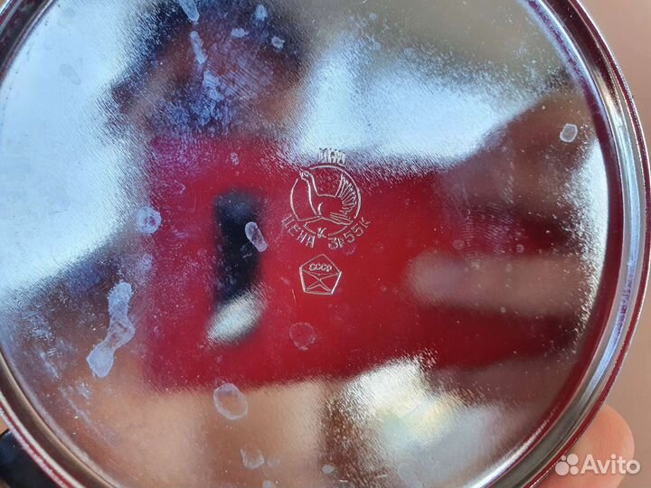 Сахарница СССР мельхиор