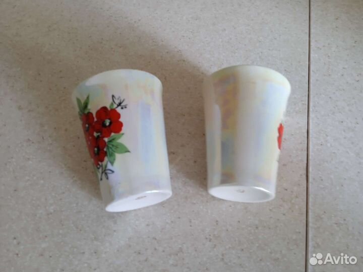 Стопки фарфоровые