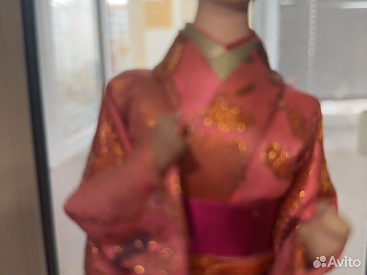 Кукла гейша статуэтка