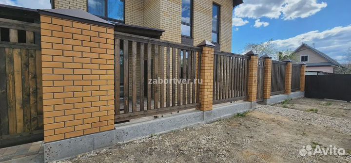 Кладка кирпичных столбов - Тверь и область