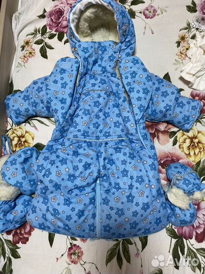 Продам зимний конверт на мальчика