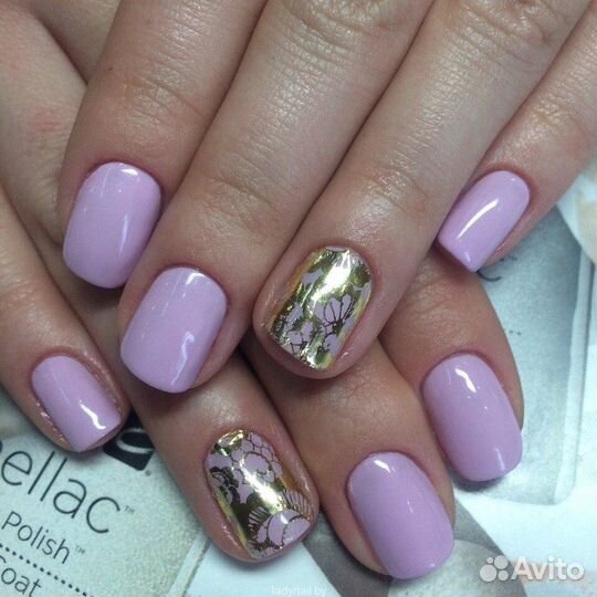 Маникюр шеллак