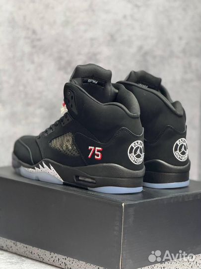 Кроссовки Nike Air Jordan 5 зимние (Арт.75953)