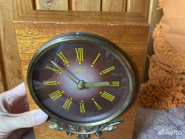 Настольные часы СССР маяк ретро винтаж