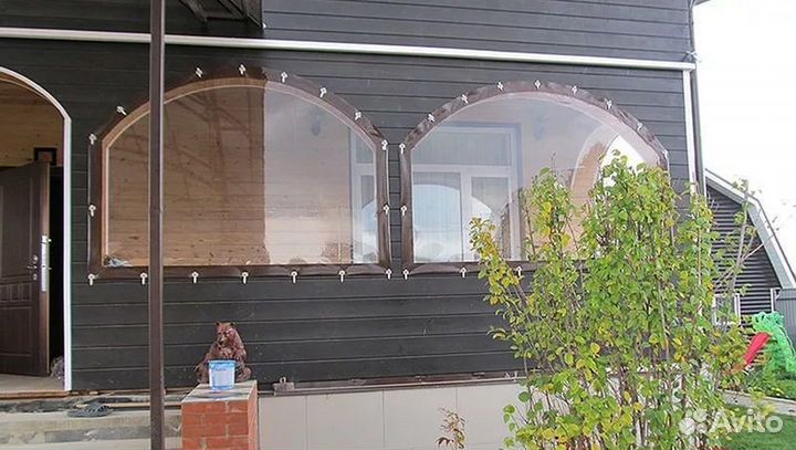 Мягкие окна для террас и беседок