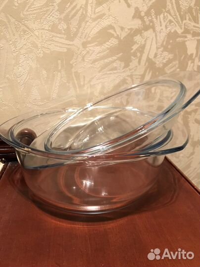 Кастрюля из жаропрочного стекла Satoshi